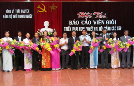 Đảng bộ Khối Doanh nghiệp: Thi báo cáo viên giỏi