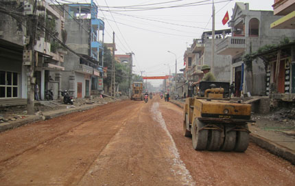 6,3 tỷ đồng nâng cấp đường Quang Vinh