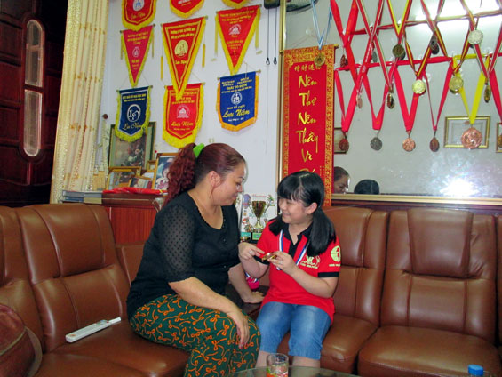 Thành tích đáng nể của vận động viên cờ vua nhí