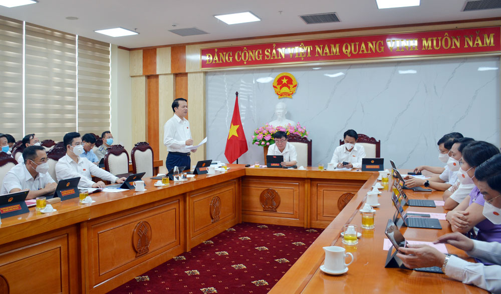 Kỳ họp thứ 2, HĐND tỉnh khóa XIV: Thảo luận tại tổ nhiều nội dung quan trọng