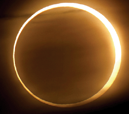 Mặt trời và mặt trăng có thể gây động đất