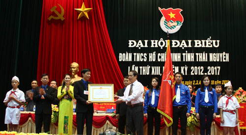 Khai mạc Đại hội Đoàn TNCS Hồ Chí Minh tỉnh nhiệm kỳ 2012-2017