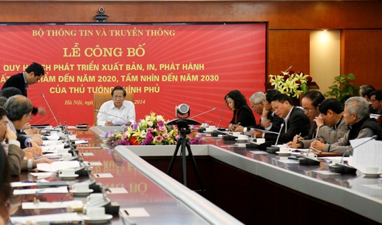 Công bố Quy hoạch phát triển xuất bản, in, phát hành xuất bản phẩm