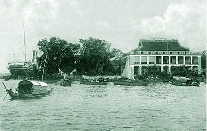 Bến cảng Nh&agrave; Rồng xưa.