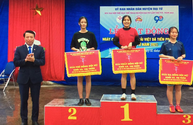 Tổ chức giải Việt dã Tiền phong huyện Đại Từ năm 2021