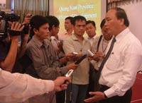 Quảng Nam thu hút 26.000 tỉ đồng và 300 triệu USD vốn đầu tư