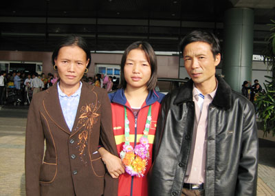 Thái Nguyên: Đón cô gái vàng Đặng Thị Vân