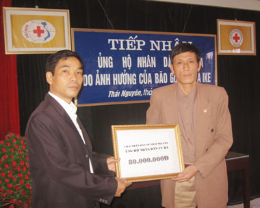 T.P Thái Nguyên: 80 triệu đồng ủng hộ nhân dân Cu Ba