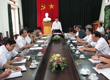 Giám sát việc thực hiện cải cách thủ tục hành chính tại Phổ Yên và Ban Quản lý các KCN