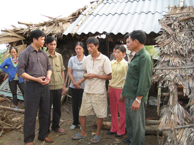 Các địa phương khẩn trương khắc phục hậu quả mưa to, gió lốc