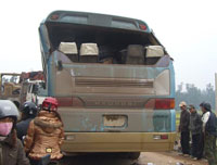 Thêm một tai nạn xe biển Lào