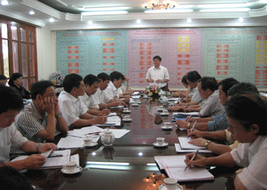 Thái Nguyên: Đánh giá kết quả  hoạt động của Văn phòng một cửa liên thông