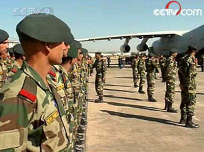 Trung Quốc và Ấn Độ tập trận chung