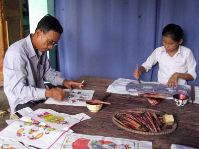 Làm sống lại tranh làng Sình