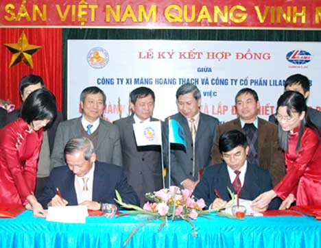 112 tỷ đồng xây dựng dây chuyền 3 xi-măng Hoàng Thạch