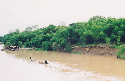 Cảnh báo những vị trí có nguy cơ sạt lở đất nghiêm trọng dọc các tuyến đê sông Cầu