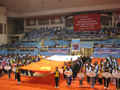 Khai mạc Hội khỏe Phù Đổng học sinh phổ thông toàn tỉnh lần thứ XI