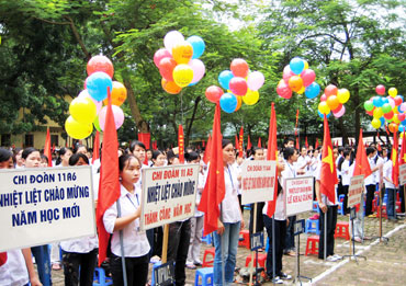 Tưng bừng chào đón năm học mới