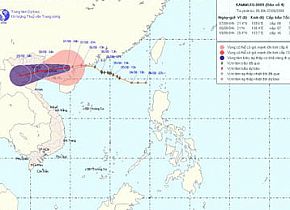 Chiều nay: Bão số 4 ảnh hưởng trực tiếp đến Quảng Ninh - Hải Phòng 