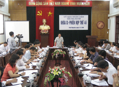 UBND tỉnh: Chỉ đạo các ngành tập trung thực hiện tốt nhiệm vụ năm 2008