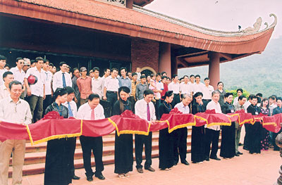 Khánh thành công trình tôn tạo Nhà tưởng niệm Chủ tịch Hồ Chí Minh tại ATK Định Hoá 